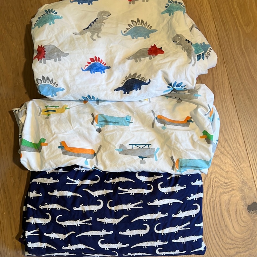 Pottery Barn  Kids Crib Sheets -3 sheet lot